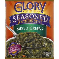 Glory Foods Mixed Greens, Seasoned, Southern Style, 99.36 Ounce