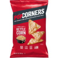 PopCorners Popped-Corn Snacks, Kettle Corn, Sweet & Salty, 7 Ounce