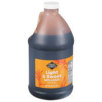 First Street Molasses, Light & Sweet, Unsulphured - 64 Fluid ounce