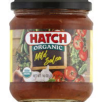 Hatch Salsa, Organic, Mild, 16 Ounce