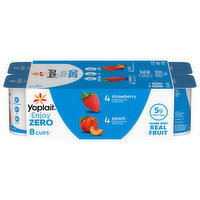 Yoplait Fat Free Strawberry/Harvest Peach Yogurt