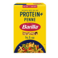 Barilla (Plus) Penne - plant based pasta - Made from Lentils, Chickpeas & Peas - Non-GMO, Kosher Certified and Vegan, 14.5 Ounce