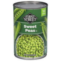 First Street Sweet Peas, 15 Ounce