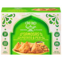 Deep Indian Kitchen Potato & Pea Samosas