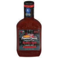 Famous Dave's BBQ Sauce, Devil's Spit, Hot - 19 Ounce