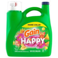 Gain Detergent, Happy, Hibiscus Hula - 154 Fluid ounce