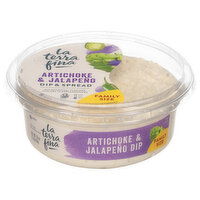 La Terra Fina Dip & Spread, Artichoke & Jalapeno, Family Size - 16 Ounce