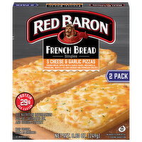 Red Baron French Bread Singles 5 Cheese & Garlic Pizzas