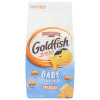 Goldfish Snack Crackers, Baked, Baby, Cheddar, 7.2 Ounce