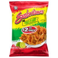 Sabritones Wheat Snacks, Chile & Lime, Puffed, 4 Ounce