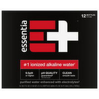 Essentia Water, Alkaline, Ionized - 12 Each