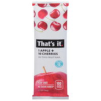 That's It Fruit Bar, Apple + Cherries - 1.2 Ounce