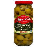 Mezzetta Olives, Pitted Italian, Castelvetrano - 8 Ounce