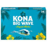 Kona Big Wave Beer, Premium, Liquid Aloha, 288 Ounce