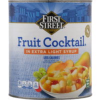 First Street Fruit Cocktail In Extra Light Syrup, 104 Ounce