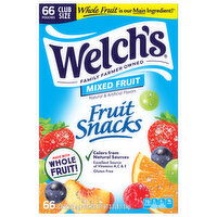 Welch's Mixed Fruit Fruit Snacks Club Size - 66 Each