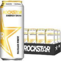 Rockstar Sugarfree, 16 oz Cans - 192 Ounce