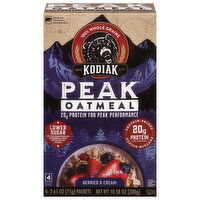 Kodiak Berries & Cream Oatmeal - 4 Each