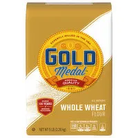 Gold Medal Flour, All Natural, Whole Wheat - 5 Pound