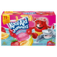 Kool-Aid Sharkleberry Fin Strawberry Orange Punch Drink - 10 Each