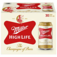 Miller High Life Beer - 30 Each