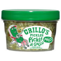 Grillos Mild Pickle de Gallo - 16 Ounce