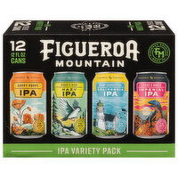 Figueroa Mountain Beer, IPA Variety Pack - 12 Each