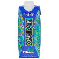 Beatbox Beer, Blue Razzberry - 16.9 Fluid ounce