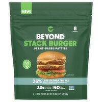 Beyond Patties, Plant-Based, Stack Burger, 20 Ounce