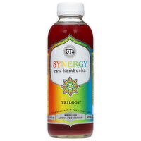 GT's Kombucha, Raw, Trilogy - 16 Ounce