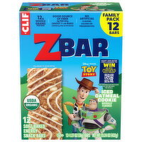 Zbar Disney Pixar Toy Story Soft-Baked Iced Oatmeal Cookie Energy Snack Bars Family Pack - 12 Each