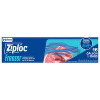 Ziploc Freezer Gallon Bags - 16 Each