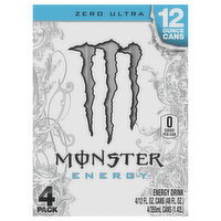 Monster Energy Drink - 4 Each