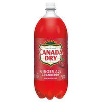 Canada Dry Ginger Ale, Cranberry - 2.1 Quart