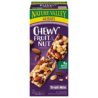 Nature Valley Granola Bars, Fruit & Nut, Chewy, Trail Mix, 48 Each