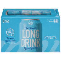 Long Drink Soda, Citrus, Traditional - 6 Each