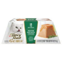Fancy Feast Cat Food, Gourmet, Mousse Pate with Chicken - 2 Each