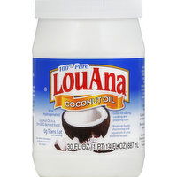 LouAna Coconut Oil, 100% Pure - 30 Ounce