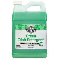 First Street Dish Detergent, Green, 1 Gallon