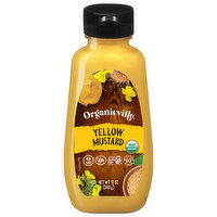 Organicville Mustard, Yellow - 12 Ounce