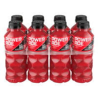 Powerade Sports Drink, Fruit Punch - 8 Each