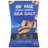 Rib Rack Pork Rinds, Sea Salt - 4 Ounce