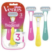 Venus Tropical Women's Disposable Razor - 3 Each