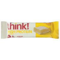 Think! Protein Bar, High Protein, Lemon Delight - 2.1 Ounce