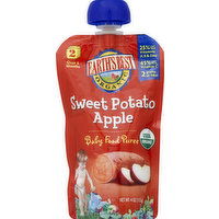 Earth's Best Baby Food Puree, Sweet Potato Apple, 2 (Over 6 Months) - 4 Ounce