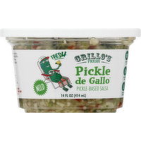 Grillo's Pickle De Gallo, Mild - 14 Ounce