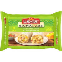 El Monterey EM Sig Egg Saus Chs Pot Bkfst Burritos 8ct - 36 Ounce