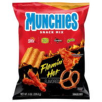 Munchies Snack Mix, Flamin' Hot Flavored - 8 Ounce