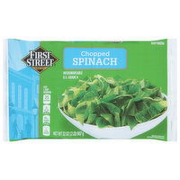 First Street Spinach, Chopped - 32 Ounce