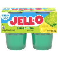 Jell-O Zero Sugar Low Calorie Lemon-Lime Gelatin Snacks